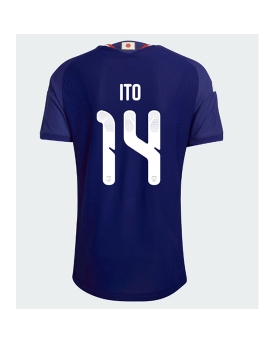 Billige Fotballdrakt Japan Junya Ito #14 Replika Hjemmedrakt VM 2026 Kortermet Billige Fotballdrakt Japan Junya Ito #14 Replika Hjemmedrakt VM 2026 Kortermet